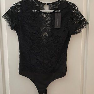 Black Lace Bodysuit (Tags On)